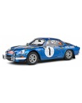 Колекционерски модел SOLIDO Състезателни: Автомобили - Alpine A110 1600S #1 Therier/Roure Rallye Monte Carlo (1972)