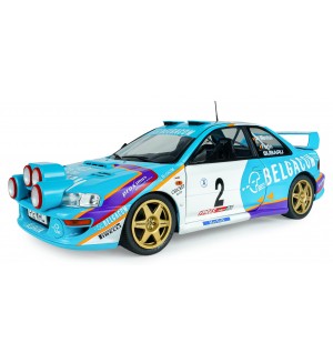 Колекционерски модел SOLIDO Състезателни: Автомобили - Subaru Impreza S5 #2 G.De Mevius/J-M.Fortin WRC99 Belgium YPRES Westhoek Rally 1998 