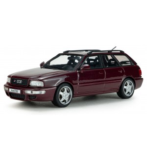 Колекционерски модел SOLIDO Съвременни: Автомобили - Audi Avant RS2 Ruby Red, 1995