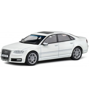 Колекционерски модел SOLIDO Съвременни: Автомобили - Audi S8 (D3) (White) (2010)