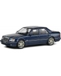 Колекционерски модел SOLIDO Съвременни: Автомобили - Mercedes-Benz W124 E60 AMG (BLUE) (1994)