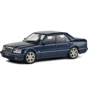 Колекционерски модел SOLIDO Съвременни: Автомобили - Mercedes-Benz W124 E60 AMG (BLUE) (1994)