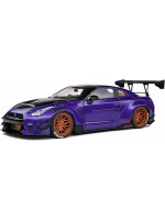 Колекционерски модел SOLIDO Съвременни: Автомобили - Nissan GT-R (R35) W/ Liberty Walk Body Kit 2.0 (Purple) (2022)