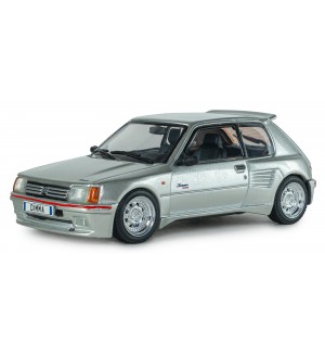 Колекционерски модел SOLIDO Съвременни: Автомобили - Peugeot 205 Dimma Gris Futura, 1992