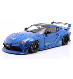 Колекционерски модел SOLIDO Съвременни: Автомобили - Toyota GR Supra Liberty Walk Body Kit (Blue Metallic) (2025) Колекционерски модел SOLIDO Съвременни: Автомобили - Toyota GR Supra Liberty Walk Body Kit (Blue Metallic) (2025)