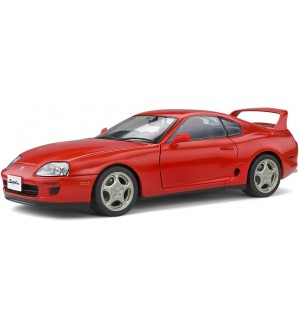 Колекционерски модел SOLIDO Съвременни: Автомобили - Toyota Supra Mk.4 (A80) Renaissance (Red) (1993)