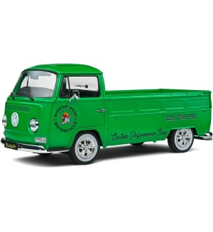 Колекционерски модел SOLIDO Съвременни: Автомобили - Volkswagen T2 Pick-Up Green Custom (Green) (1968)