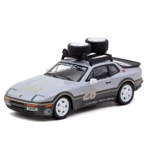 Колекционерски модел Tarmac Съвременни: Автомобили - Porsche 944 Mars Rover #28 GRAMS28 (1981) (L.E. 400 pcs.)