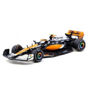 Колекционерски модел Tarmac Works Състезателни: Автомобили - McLaren MCL60, British Grand Prix (Black/Orange) (2023) Колекционерски модел Tarmac Works Състезателни: Автомобили - McLaren MCL60, British Grand Prix (Black/Orange) (2023)