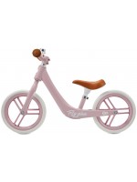 Колело за баланс KinderKraft - Fly Plus, Powder Pink, 12''