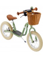 Колело за баланс Puky - LR XL BR Classic, със спирачка и кошничка, ретро зелено Колело за баланс Puky - LR XL BR Classic, със спирачка и кошничка, ретро зелено