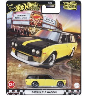 Количка Hot Wheels Boulevard - Datsun 510 Wagon, 1:64
