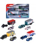 Количка с ремарке Majorette – Racing Deluxe Trailer, 1:64, асортимент