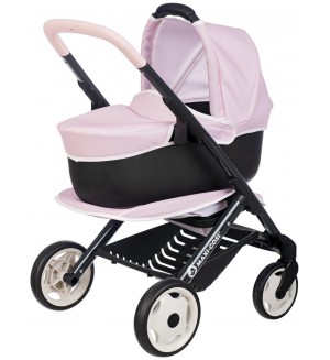 Количка за кукли 3 в 1 Smoby - Maxi-Cosi Combi, розова