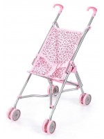 Количка за кукли Bayer Design - Buggy, розова