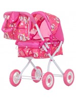 Количка за кукли Chipolino - Емили, еднорози