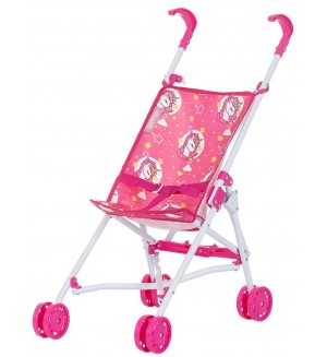 Количка за кукли Chipolino - Лили, еднорози