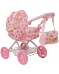 Количка за кукли HTI - Baby Boo, сгъваема с чанта