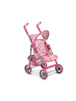 Moni Количка за кукла Flower garden Pink 9351