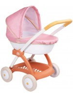 Количка за кукли Smoby Baby Nurse - Chuli Pop Car, розова