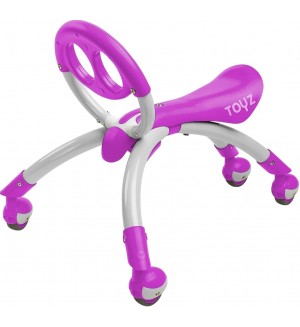 Количка за яздене 2 в 1 Caretero Toyz - Beetle, лилава