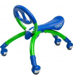 Количка за яздене 2 в 1 Caretero Toyz - Beetle, синя 