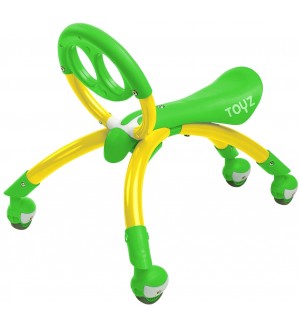 Количка за яздене 2 в 1 Caretero Toyz - Beetle, зелена