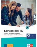 Kompass DaF B2: Kurs- und Übungsbuch mit Audios und Videos / Немски език - ниво B2: Учебник и тетрадка + онлайн материали