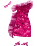Комплект аксесоари за кукли Barbie Fashions - Рокля на сърца