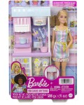 Комплект Barbie - Барби с магазин за сладолед