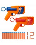 Комплект бластери Nerf N Series - Duo Pack, 12 стрели