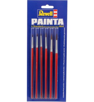 Комплект четки Revell - Painta Standard, 6 броя