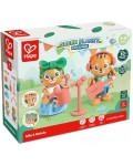 Комплект дървени фигури HaPe International - Мило и Мелъди