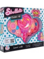 Комплект детски гримове Globo Sbelletti - Lollipop, на 2 нива