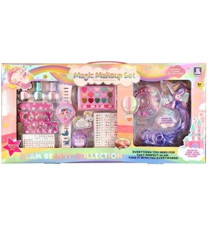 Комплект детски гримове Raya Toys - Еднорог, 14 части Комплект детски гримове Raya Toys - Еднорог, 14 части