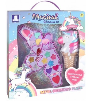 Комплект детски гримове Raya Toys - Сладолед с еднорог Комплект детски гримове Raya Toys - Сладолед с еднорог