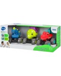 Комплект детски играчки Hola Toys - Колички динозаври