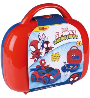 Комплект детски инструменти Smoby - Spidey