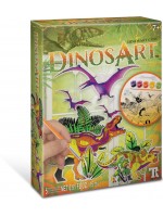 Комплект DinosArt - Оцвети фигурките на динозаври