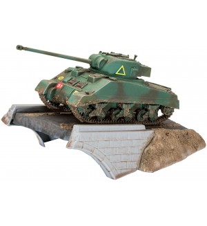 Комплект диорама Revell Военни: Танкове - Sherman Firefly
