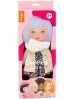 Комплект дрехи за кукла Orange Toys Sweet Sisters - Бежово кожено яке