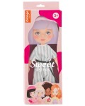 Комплект дрехи за кукла Orange Toys Sweet Sisters - Гащеризон на райета
