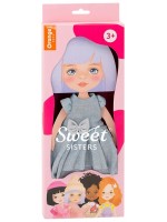 Комплект дрехи за кукла Orange Toys Sweet Sisters - Светлосиня рокля