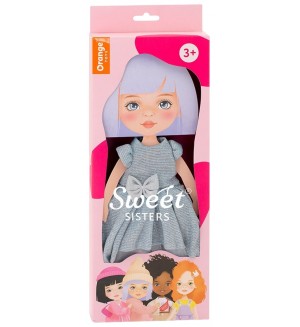Комплект дрехи за кукла Orange Toys Sweet Sisters - Светлосиня рокля