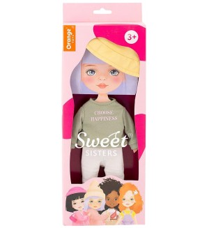 Комплект дрехи за кукла Orange Toys Sweet Sisters - Зелен суитшърт