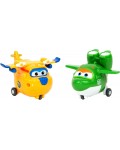 Комплект фигури Alpha Group Super Wings - Доне и Мира, трансформиращи