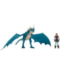 Комплект фигури DreamWorks Dragons - How to Train Your Dragon, Deadly Nadder and Astrid