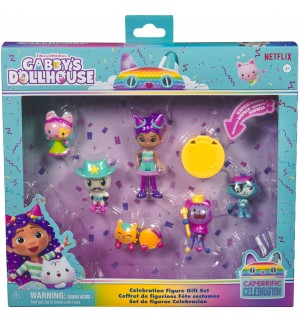 Комплект фигури Gabby's Dollhouse - С играчка изненада Комплект фигури Gabby's Dollhouse - С играчка изненада