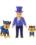 Комплект фигури Spin Master Paw Patrol - Чейс, Хъмдингър и котето Чейс