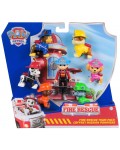 Комплект фигури Spin Master Paw Patrol Fire Rescue - Спасителен екип, 7 броя